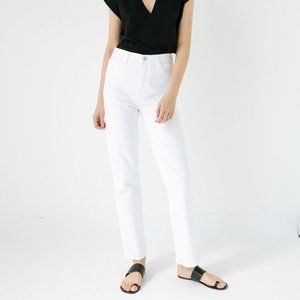J Brand Jules High-Rise Ankle Straight Jeans